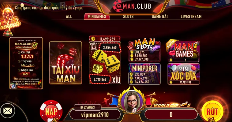 Tổng Hợp Các Tựa Minigame ManClub Đỉnh Cao Với Cơ Hội Trúng Thưởng Siêu Khủng