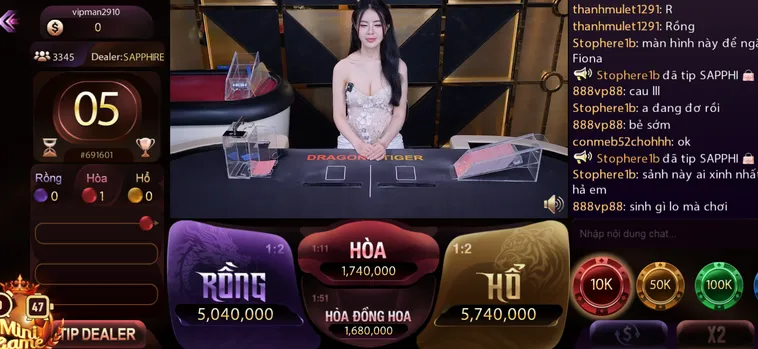Chinh Phục Chiến Thắng Rồng Hổ Livestream Tại ManClub Với Tỷ Lệ Ăn Thưởng Lớn