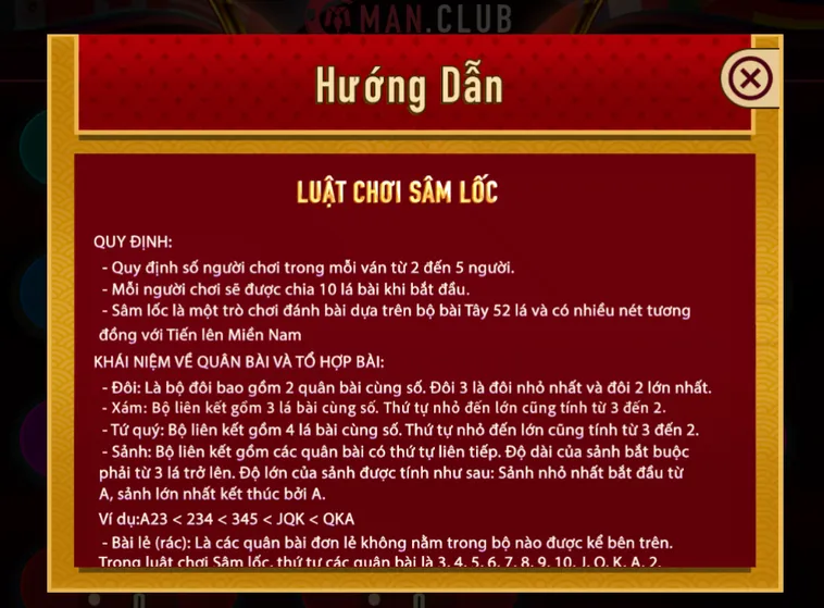Chinh Phục Đỉnh Cao Sâm Lốc Solo Tại ManClub Với Những Chiến Thuật Độc Đáo