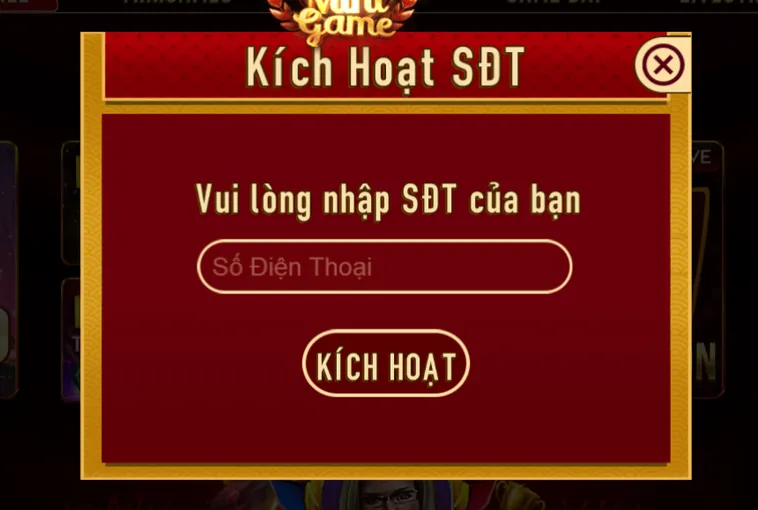 Kích Hoạt Số Điện Thoại Để Tăng Mức Độ Bảo Mật Cho Tài Khoản Của Bạn