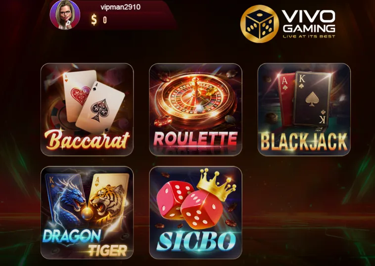 Trải Nghiệm Sảnh Vivo Gaming Livestream Tại ManClub Với Dealer Đẳng Cấp Quốc Tế