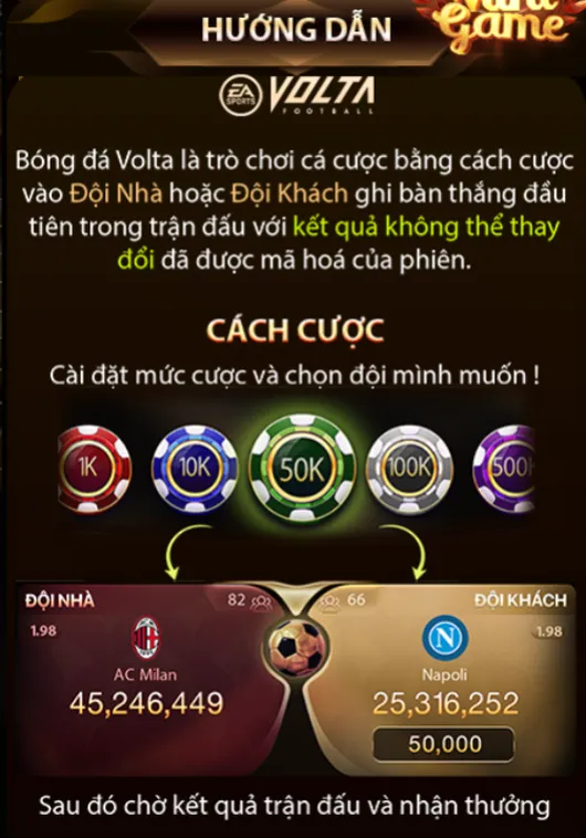 Săn Thưởng Đỉnh Cao Cùng Bóng Đá Volta Tại ManClub Với Tỷ Lệ Thưởng Khủng